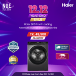 Haier official HW80-BP12929S6 8Kg Front Loading Automatic  Inverter Washing Machine