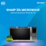 Sharp R-92A0-ST-V 32L Grill Convection Microwave Oven | Powerful Cooking |New Udoy Electronics