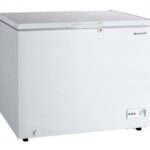 SHARP official SJ-C318WH Chest Deep Freezer 282Ltr Silver