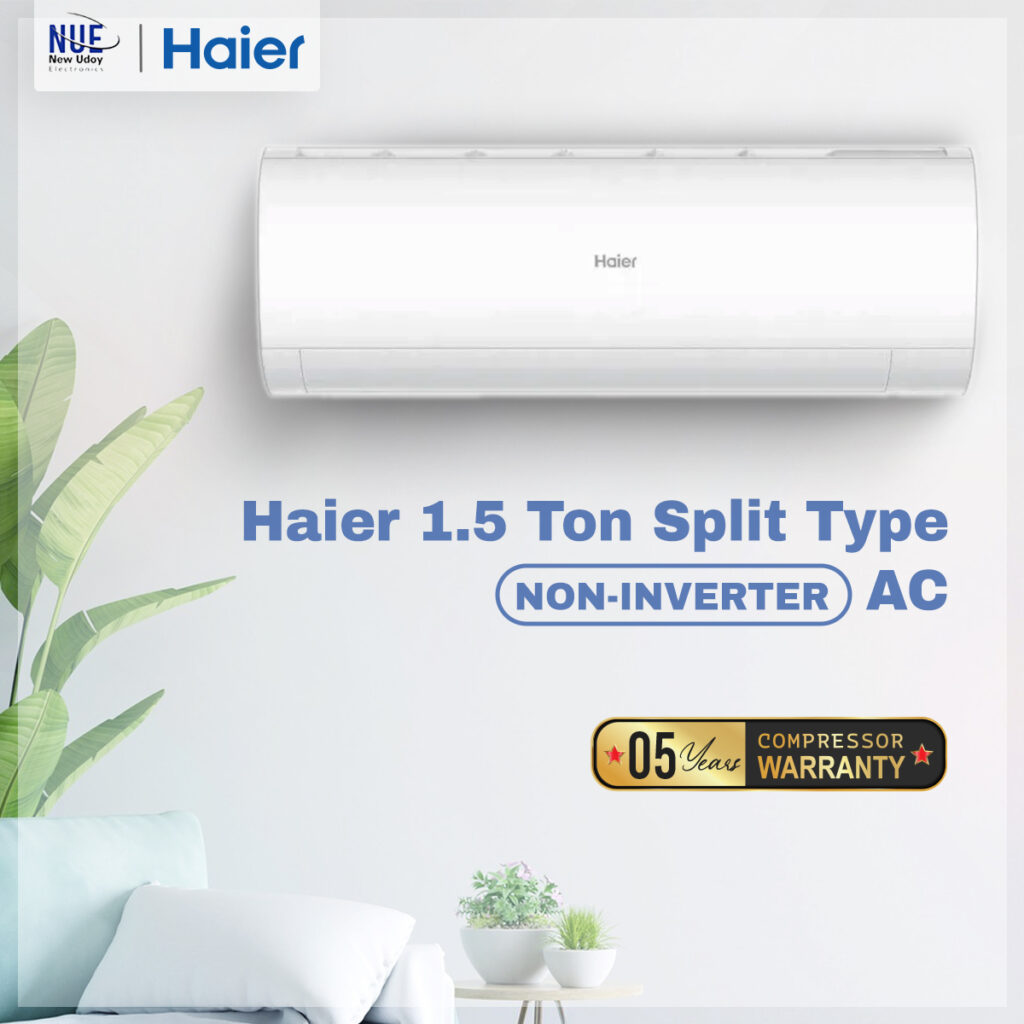 Haier Official Ton Turbocool Hsu Non Inverter Ac New Udoy Electronics