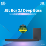 JBL Bar 2.1 Deep Bass Soundbar with Wireless Subwoofer