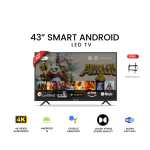 Sony Plus 43 inch Frameless Smart LED TV Wi-Fi Full HD 4K Supported Android Television