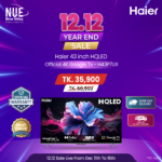 Haier H43P7UX 43 inch HQLED official 4K Google TV New version White Remote