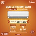 Midea MSI-18CRN AAA Energy savings 1.5 Ton Inverter official AC