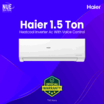 Haier 1.5 Ton HSU-18 HeatCool HSU-18HeatCool:(INV)(Wifi)(3DF)(QH) Inverter AC (Official)