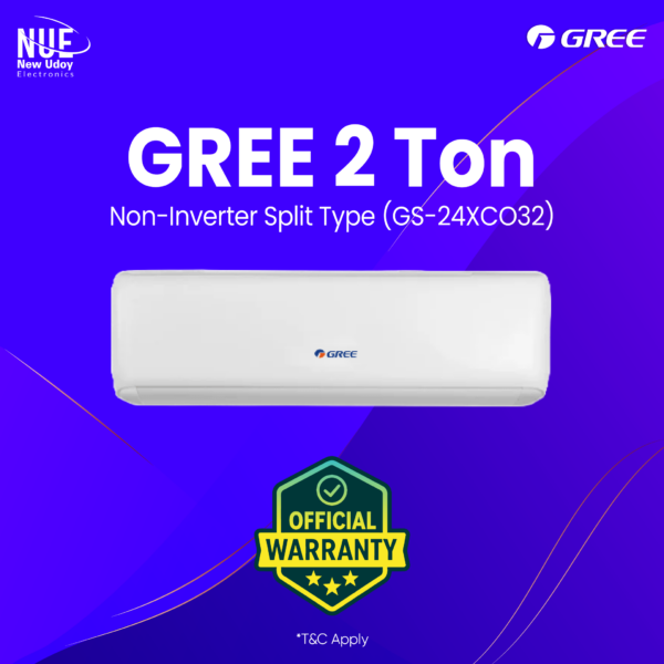 Gree  2 Ton GS-24XCO32 Non-Inverter Split Type Official AC