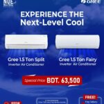 Gree Official GS-18XLMV32 1.5 Ton Split Inverter AC