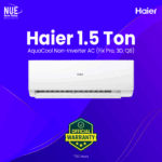 Haier official warranty 1.5 Ton Non-Inverter AC HSU-18AQUACOOL