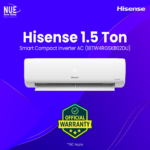 Hisense official 1.5 Ton  smart compact Split DC Inverter AC AS18TW4RGSKB02DU