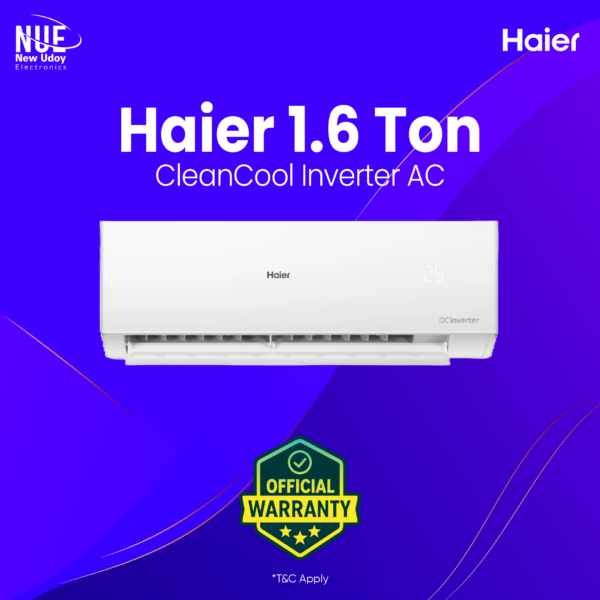 Haier official HSU-19Cleancool 1.6 Ton Inverter Pro Air Conditioner HSU-19CleanCool(INV)(Pro)