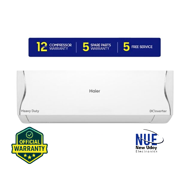 Haier HSU-19 AntirustCool Inverter Pro WiFi 1.6 Ton Air Conditioner | Energy Saving & Anti-Rust Protection | Official