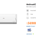 Haier 1.5 Ton Antirustcool DC Inverter AC (HSU-18AntirustCool) Official Warranty