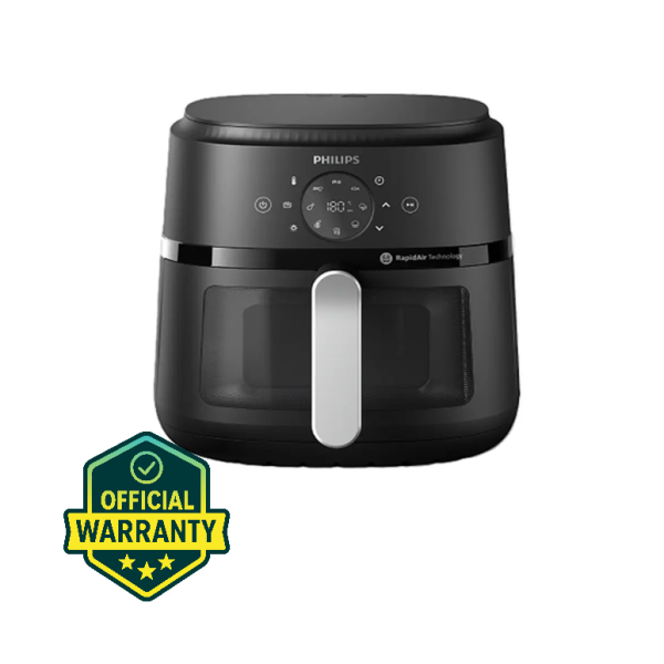 Philips Official NA231/00 6.2L Digital Display Air Fryer | RapidAir Technology | 1700W | Best Price in Bangladesh