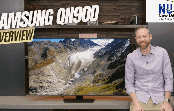 New Samsung 75" QN90D 4K Neo QLED voice control TV