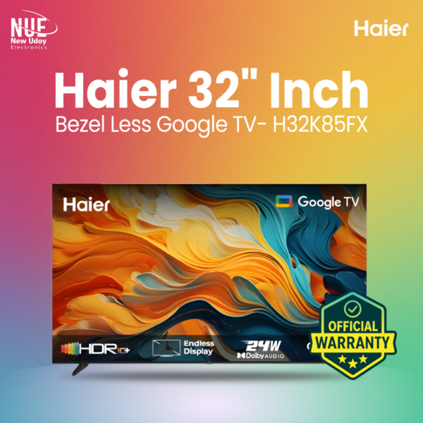 Haier H32K85FX 32” Bezel Less Google TV – Official Price in Bangladesh