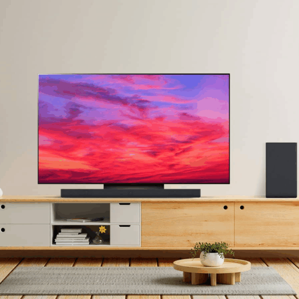 LG C4 65 inch OLED Evo 4K Smart voice control TV