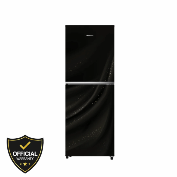 Hisense RTDG276NAGS/BD3 Official 277 Liters TMF Glass Door Refrigerator – Golden Sunlight