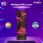 Whirlpool 278L Inverter Refrigerator Fresh Magic Pro Floret Red | Official Warranty | New Udoy Electronics