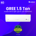 Gree Official Warranty 1.5 Ton Inverter Shimo Split Type Air Conditioner (GS-18XSMA4V)