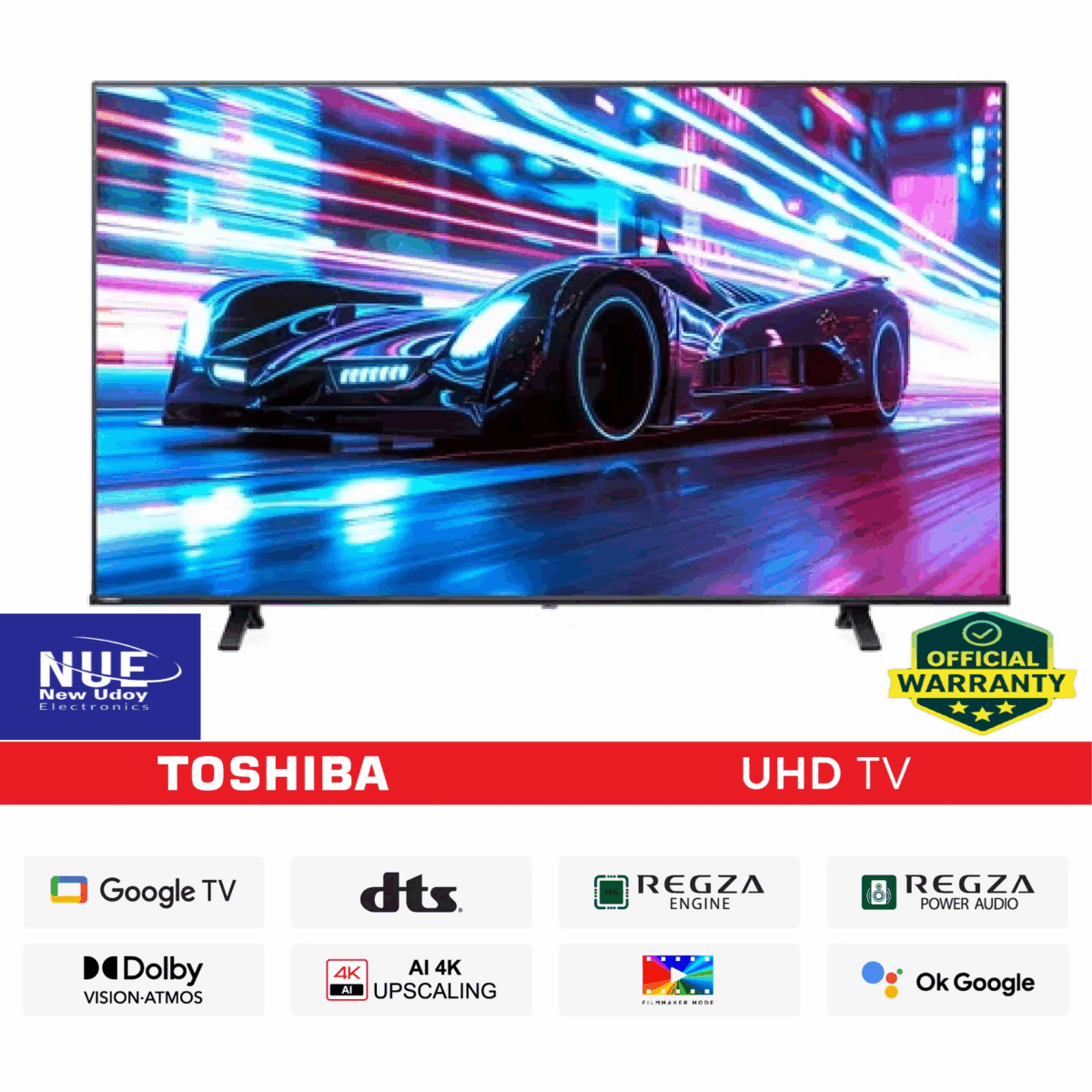 Toshiba Official 65" Class C350 Series LED 4K UHD Smart Fire TV - Image 1