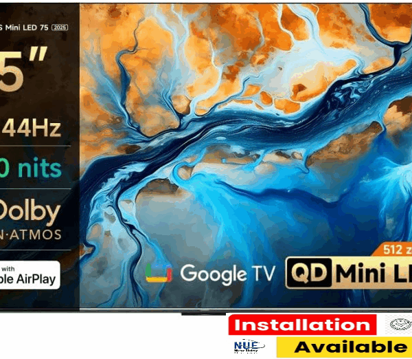 Xiaomi official TV S Mini LED 75 Inch 4K UHD QD-Mini LED Smart Android Google TV (Global Version) 2025