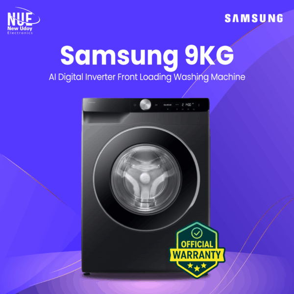 Samsung 9.00 Kg AI Digital Inverter Front Loading (Official) Washing Machine WW90DG6G94LBU4