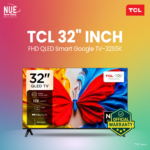 TCL 32 Inch FHD QLED Smart Google TV (32S5K) | HDR10 & Dolby Audio | Official Warranty