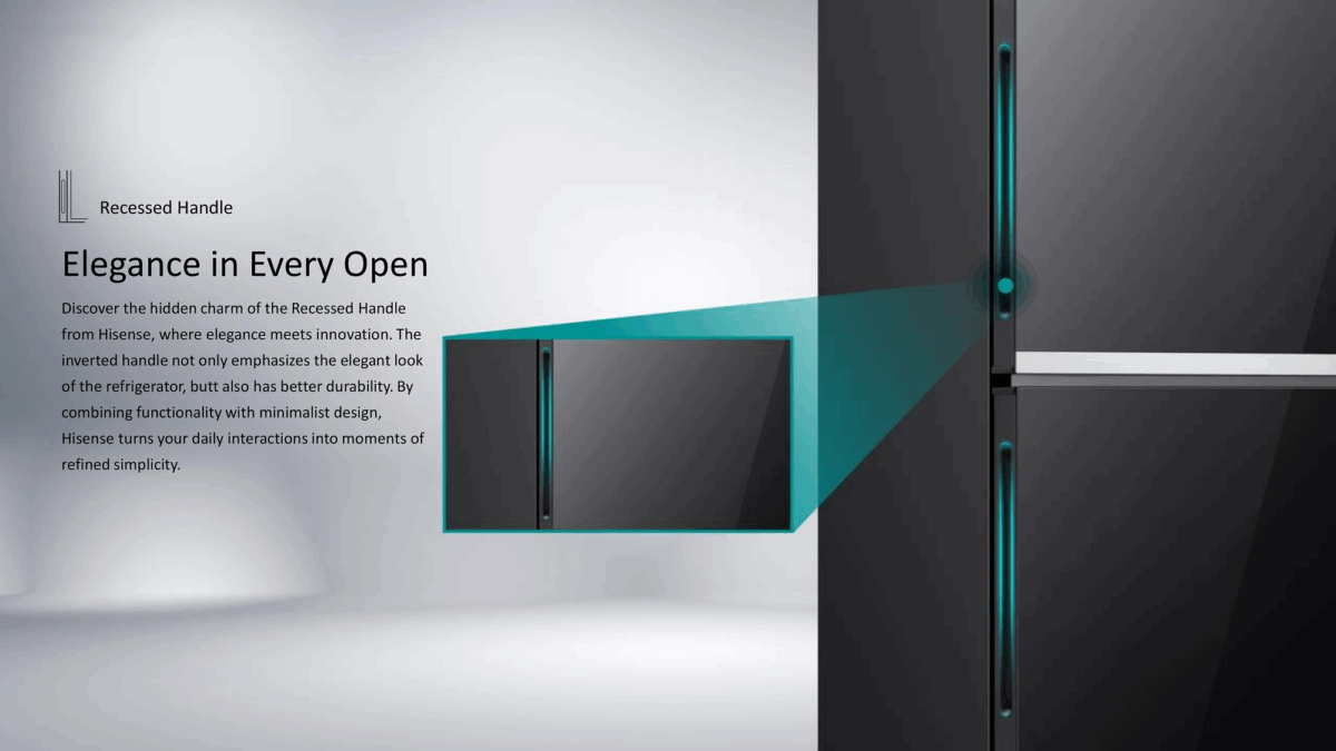 Hisense 270 L Bottom Mount Freezer RB1G266NAB/BD3 official - Image 7