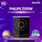 Philips Official 2100W Cooktop Induction Cooker (HD4938/01)