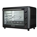 Sharp EO-60K 60 Litres Electric Oven – Black | Large Capacity Baking Oven | New Udoy Electronics