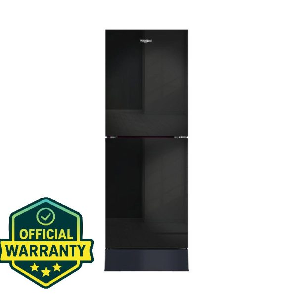 Whirlpool Fresh Magic Pro 236L Crystal Black Refrigerator | Inverter | Glass Door | 5 Star Energy | Official