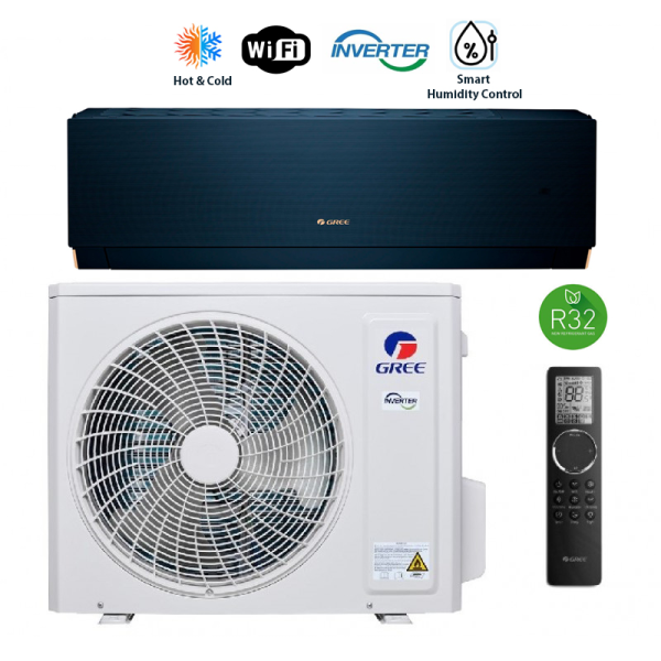 Gree official GSH-18XCLV32-Clivia-Split, Hot & Cool-1.5 TON-Inverter Split Type Air Conditioner