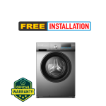 Sharp Official ES-FEI712DLZ-S 7kg Front Loading Inverter Washing Machine | 1200 RPM | Price in Bangladesh