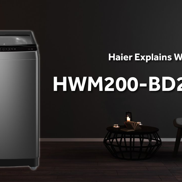 Haier 20 KG  Official HWM200-BD2178S8 Top Load Washing Machine