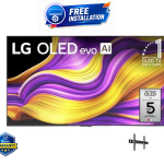 LG OLED77G5 77 Inch OLED evo AI 4K Smart TV | Gallery Design | α11 AI Processor | 165Hz |