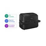 Philips Official NA150/09 1000 Series Dual Basket Air Fryer 7.1L | RapidAir Technology |