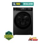 Haier 10Kg Inverter Front Load Washing Machine (HW100-BP12357S8) | BLDC Inverter Motor | Steam Wash | Official