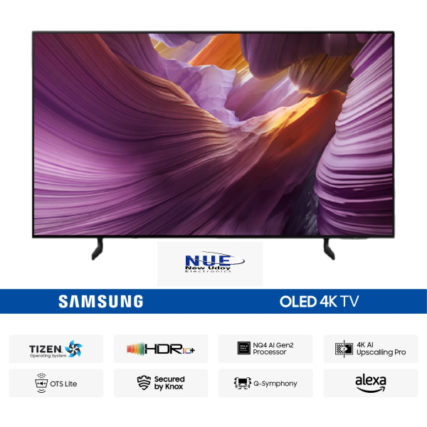 Samsung Official 55S85H 55″ OLED 4K Vision AI Smart TV
