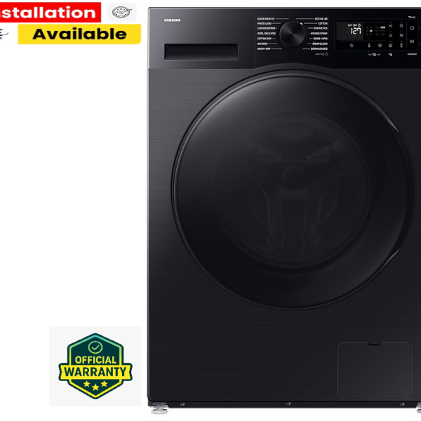 Samsung official 5 AI Energy Series  WD11DG5B15BBEU 11 KG / 6 KG Washer Dryer with 1400rpm