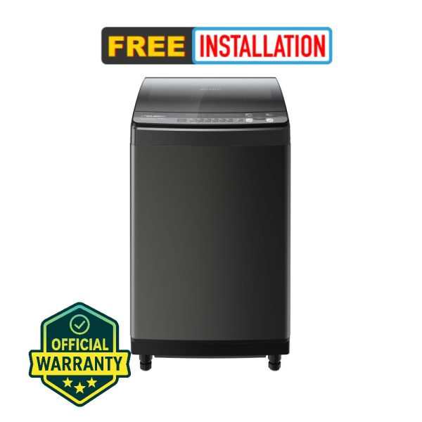 Sharp ES-W85TWXT-SA 8.5 KG Full Auto J-TECH Inverter Top Load Washing Machine – Titan Silver