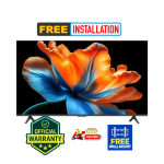 Xiaomi Official TV S Mini LED 2026 55 Inch QD-Mini LED 4K Google TV | 1200 Nits | 120Hz Game Boost | 32GB