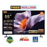 Xiaomi TV S Pro Mini LED 2026 55 Inch QD-Mini LED 4K Google TV | 144Hz | 1700 Nits | Dolby Vision & Atmos